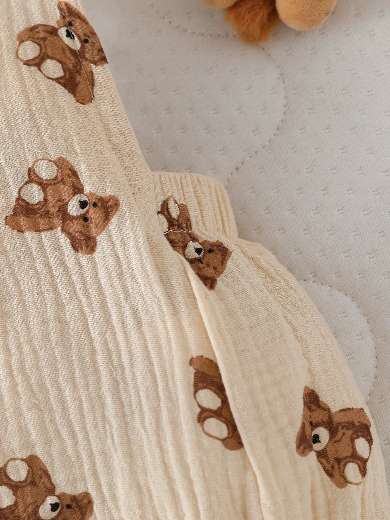 Baby Sleeveless Summer Cartton Bear Cute Casual Daily Jumpsuit clothes For 0-1Y Rompers 2025 New  Style