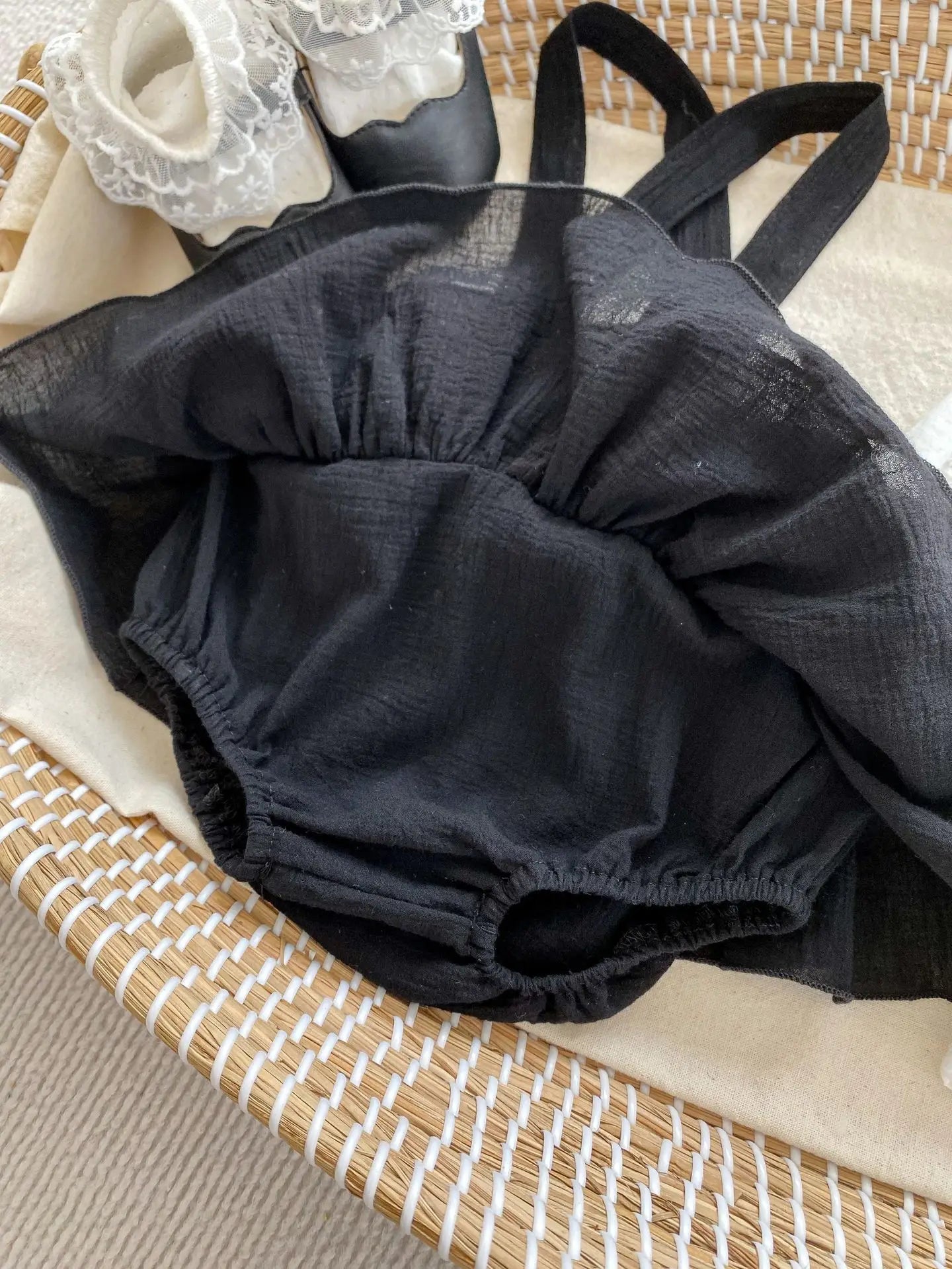 New Arrival 2pcs Toddler Baby Girls Princesss Suits for Newborns Peter Pan Collar Shirts and Lace Skirt Bodysuit Infant Girl Set