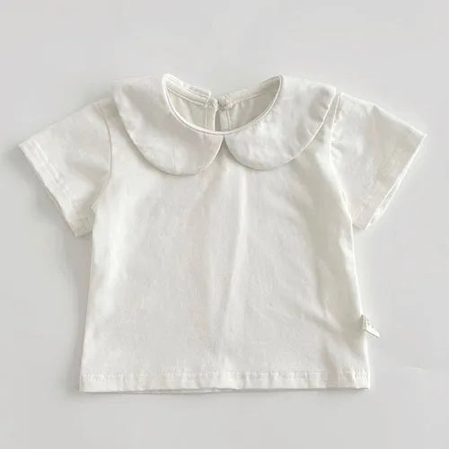 2025 New Summer Toddler Baby Boys Girl Clothes Suit Short Sleeved Cotton T-shirt Sleeveless Jumpsuit+Hat 0-3Yrs Children Clothes